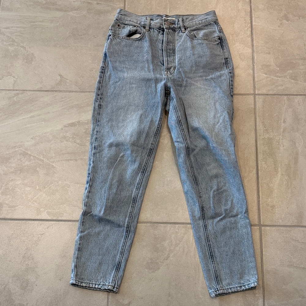 PacSun Women's Light Blue Straight Leg Jeans